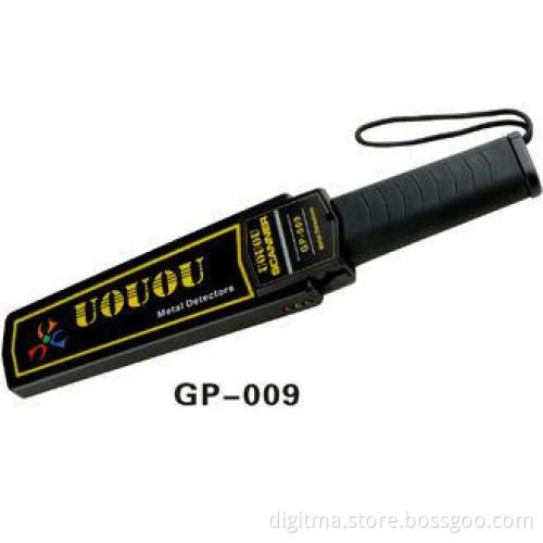 GP-009, Digital Hand held Metal Detector with High Brightne